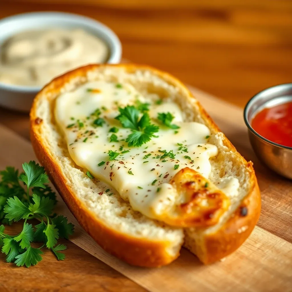FireCrust Garlic Bread
