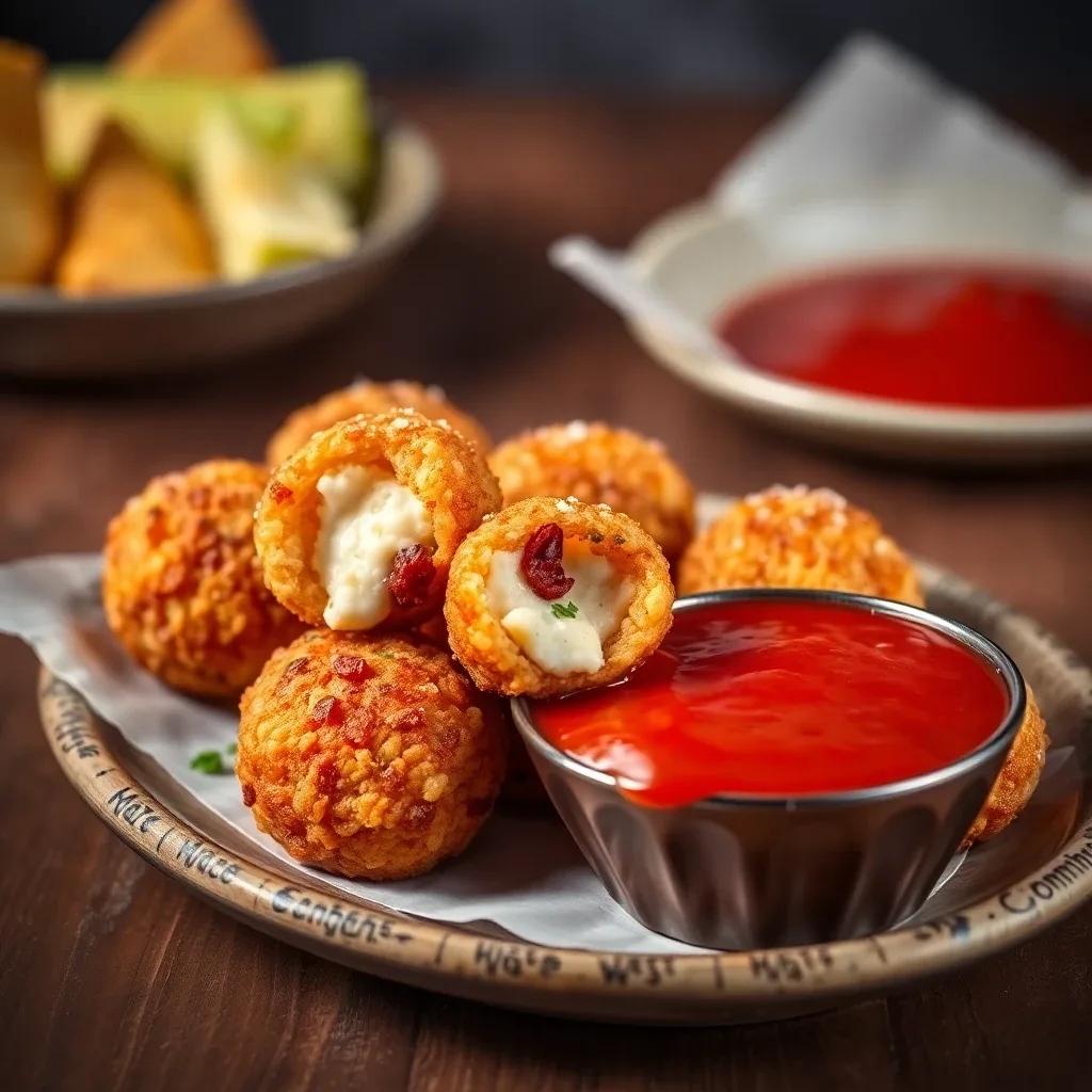 Crispy Arancini Balls